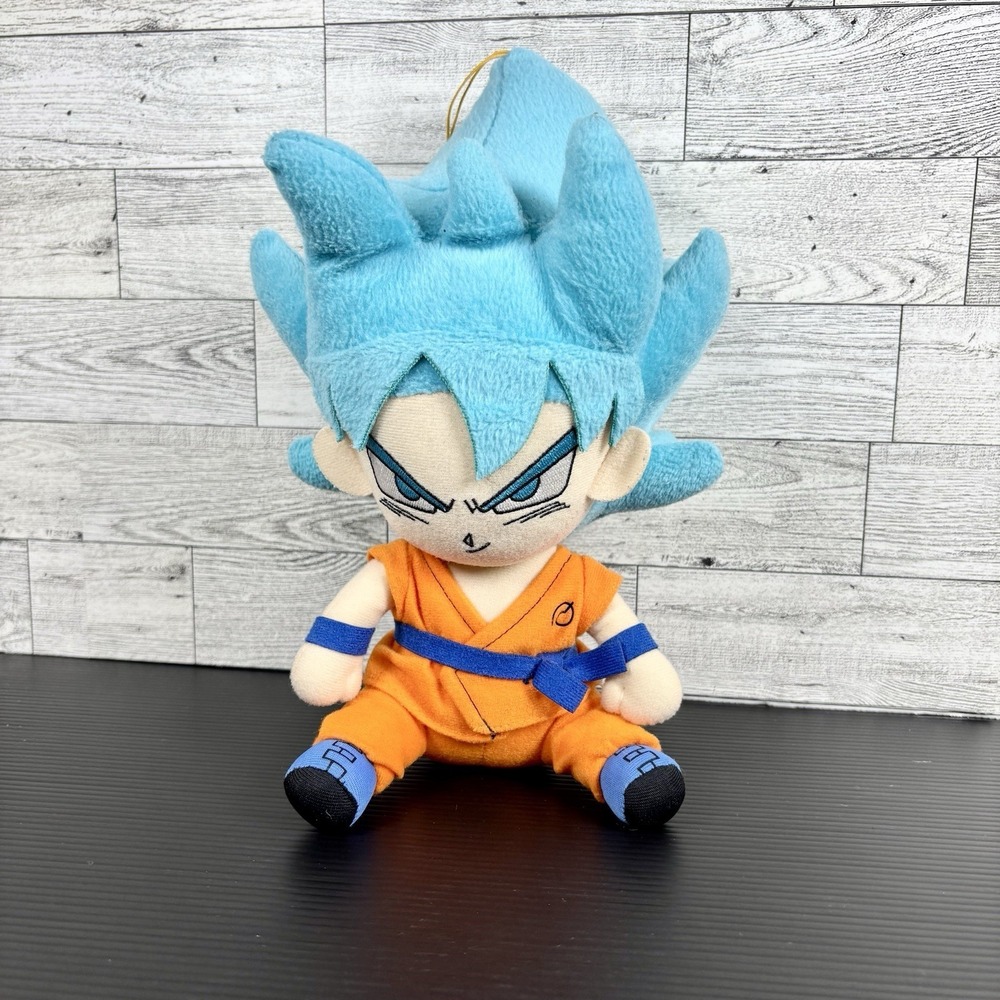 Dragon Ball Super Z Super Saiyan Blue SSGSS Goku Plush Official Great Eastern 11
